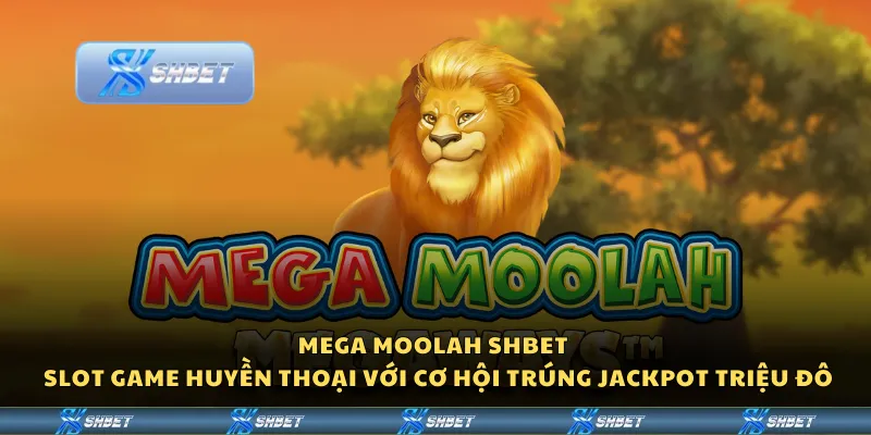 Mega Moolah Shbet - Slot game huyền thoại với cơ hội trúng jackpot triệu đô